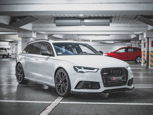 Maxton Design Front Splitter V4 Audi Rs6 C7 (2013-2017) - Wayside Performance