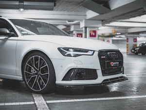 Maxton Design Front Splitter V4 Audi Rs6 C7 (2013-2017) - Wayside Performance