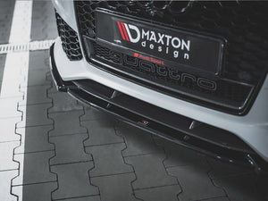 Maxton Design Front Splitter V4 Audi Rs6 C7 (2013-2017) - Wayside Performance