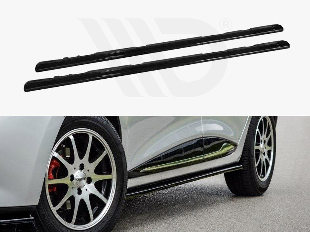 Side Skirts Diffusers Renault CLIO MK4 Standard (2012-2016) - Wayside Performance 