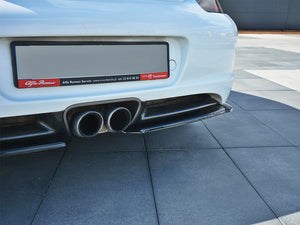 Rear Side Splitters Porsche Cayman S 987C (2006-2009) - Wayside Performance
