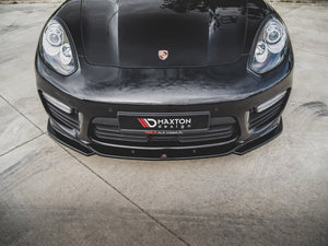 Front Splitter V.2 Porsche Panamera Turbo 970 Facelift (2013-2016) - Wayside Performance