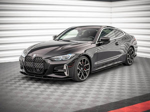 Street PRO Front Splitter Bmw 4 M-pack G22 (2020-) - Wayside Performance