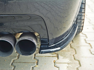 Rear Side Splitters Bmw 5 F11 M-pack (Fits TWO Double Exhaust Ends) - Wayside Performance