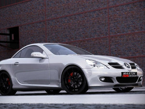 Front Splitter Mercedes SLK R171 Standard Bumper - Wayside Performance