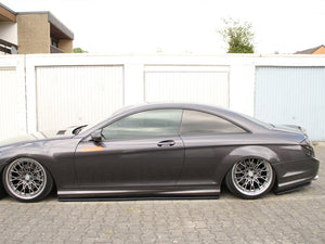 Rear Side Splitters Mercedes CL 500 C216 Amgline (2006-2010) - Wayside Performance