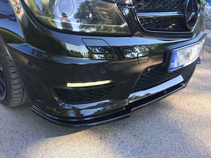 Front Splitter Mercedes C-class W204 C63 AMG Facelift (2011-2014) - Wayside Performance