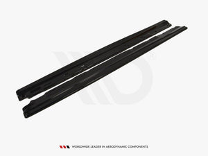 Side Skirts Diffusers Mercedes C-class W204 (Facelift) Standard (Saloon) 2010-2015 - Wayside Performance