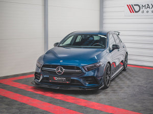 Front Splitter V.3 Mercedes A35 AMG AERO W177 - Wayside Performance
