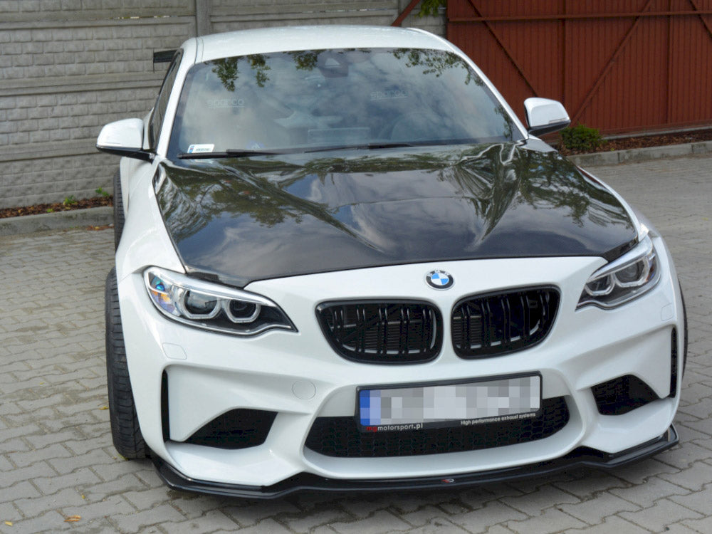 Maxton Design Front Splitter Bmw M2 F87 Coupe (2016-) - Wayside Performance 