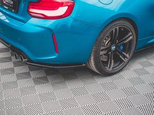 Maxton Design Rear Side Splitters V.2 Bmw M2 F87 (2016-2020) - Wayside Performance