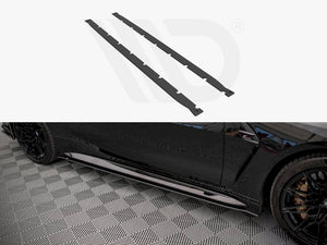 Maxton Design Street Pro Side Skirts Diffusers Bmw M4 G82 (2021-) - Wayside Performance
