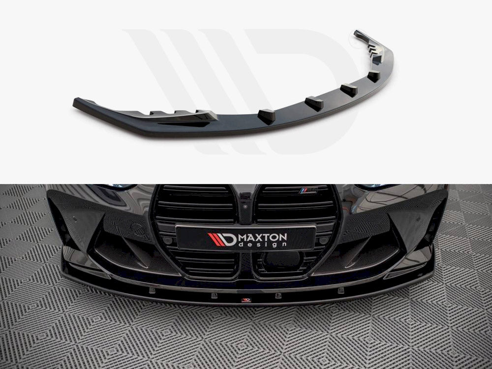 Maxton Design Front Splitter V.1 Bmw M4 G82 / M3 G80 (2021-) - Wayside Performance 