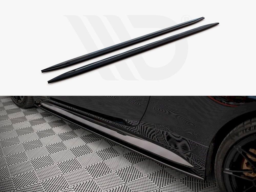 Maxton Design Side Skirts Diffusers V.2 Bmw M4 G82 (2021-) - Wayside Performance 