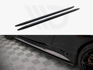 Maxton Design Side Skirts Diffusers V.2 Bmw M4 G82 (2021-) - Wayside Performance