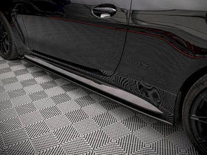 Maxton Design Side Skirts Diffusers V.2 Bmw M4 G82 (2021-) - Wayside Performance
