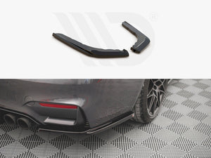 Maxton Design Rear Side Splitters V.2 Bmw M4 F82 - Wayside Performance