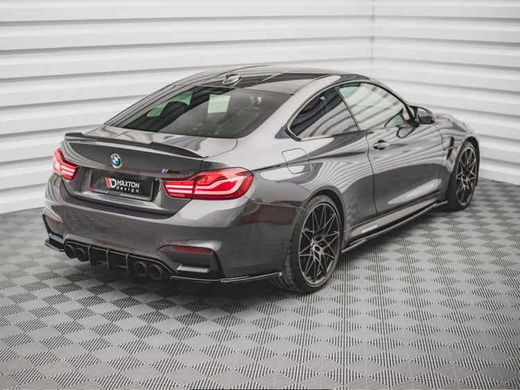 Maxton Design Rear Side Splitters V.2 Bmw M4 F82 - Wayside Performance