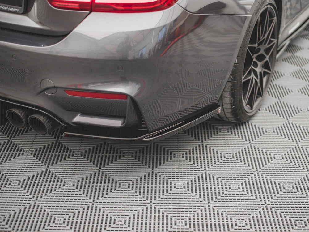 Maxton Design Rear Side Splitters V.2 Bmw M4 F82 - Wayside Performance
