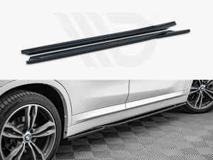 Side Skirts Diffusers Bmw X1 M-pack F48 (2015-2019) - Wayside Performance