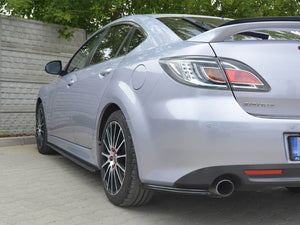 Rear Side Splitters Mazda 6 MK2 Sport Hatch (Gh-series) Pre-facelift (2008-2010) - Wayside Performance
