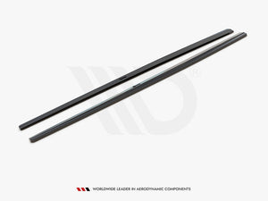 Maxton Design Side Skirts Diffusers V.1 Audi S3 / A3 S-line 8v / 8v Fl Sedan (2013-2020) - Wayside Performance