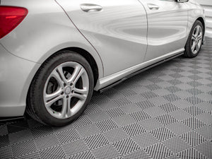 Side Skirts Diffusers V.2 Mercedes A W176 (2012-2015) - Wayside Performance