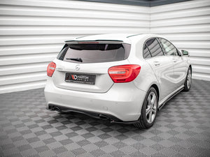 Rear Side Splitters V.2 Mercedes A W176 (2012-2015) - Wayside Performance