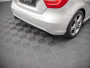 Rear Side Splitters V.2 Mercedes A W176 (2012-2015) - Wayside Performance