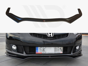 Front Splitter Honda Accord MK8 Type-s (Cu-series) Pre-facelift Sedan (2009-2011) - Wayside Performance