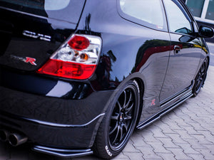 Side Skirts Splitters Honda Civic EP3 (Mk7) Type-R/S Facelift (2004-2006) - Wayside Performance