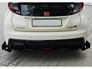 Racing Rear Side Splitters Honda Civic IX Type R (2015-2017) - Wayside Performance