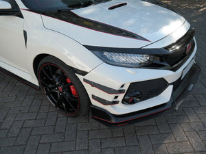 Front Canards Honda Civic MK10 Type-r (2017-UP) - Wayside Performance