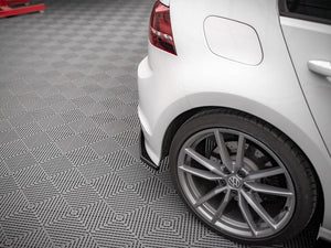 Rear Side Splitters V.3 Vw Golf R Mk7 (2013-2016) - Wayside Performance