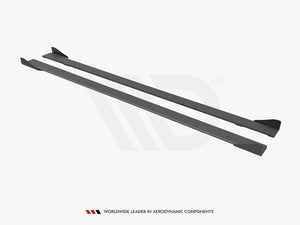 Street Pro Side Skirts Diffusers (+flaps) Vw Golf R Mk7 (2013-2016) - Wayside Performance