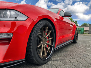 Side Skirts Diffusers Ford Mustang MK6 Facelift (2017-) - Wayside Performance