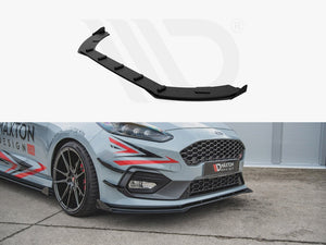 Maxton Racing Front Splitter (+flaps) Ford Fiesta Mk8 St/ St Line (2017-) - Wayside Performance