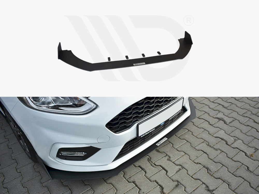 Front Racing Splitter V.1 Fiesta Mk8 St / St-line (2017-) - Wayside Performance