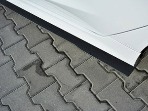 Racing Side Skirts Diffusers V.2 Ford Fiesta Mk8 St / St-line - Wayside Performance