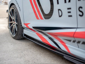 Side Skirts Diffusers V.4 Ford Fiesta Mk8 St / St-line - Wayside Performance