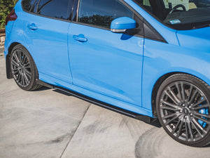 Racing Durability Side Skirts Diffusers (+flaps) Ford Focus Rs Mk3 (2015-2018) - Wayside Performance