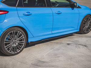 Racing Durability Side Skirts Diffusers (+flaps) Ford Focus Rs Mk3 (2015-2018) - Wayside Performance