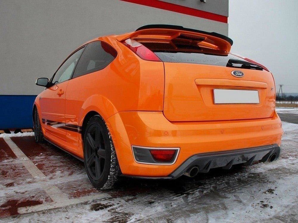Rear Side Splitters Ford Focus Mk2 St Preface Model Fits With Rear Valance - Wayside Performance