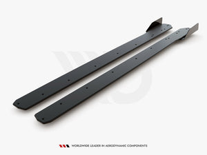 Street Pro Side Skirt Diffusers (+flaps) Ford Focus St / St-line Mk4 - Wayside Performance