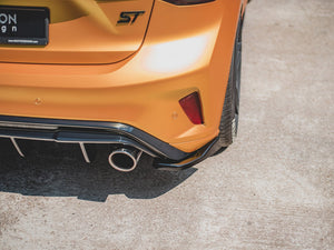 Rear Side Splitters V.3 Ford Focus Mk4 St (2019-) - Wayside Performance
