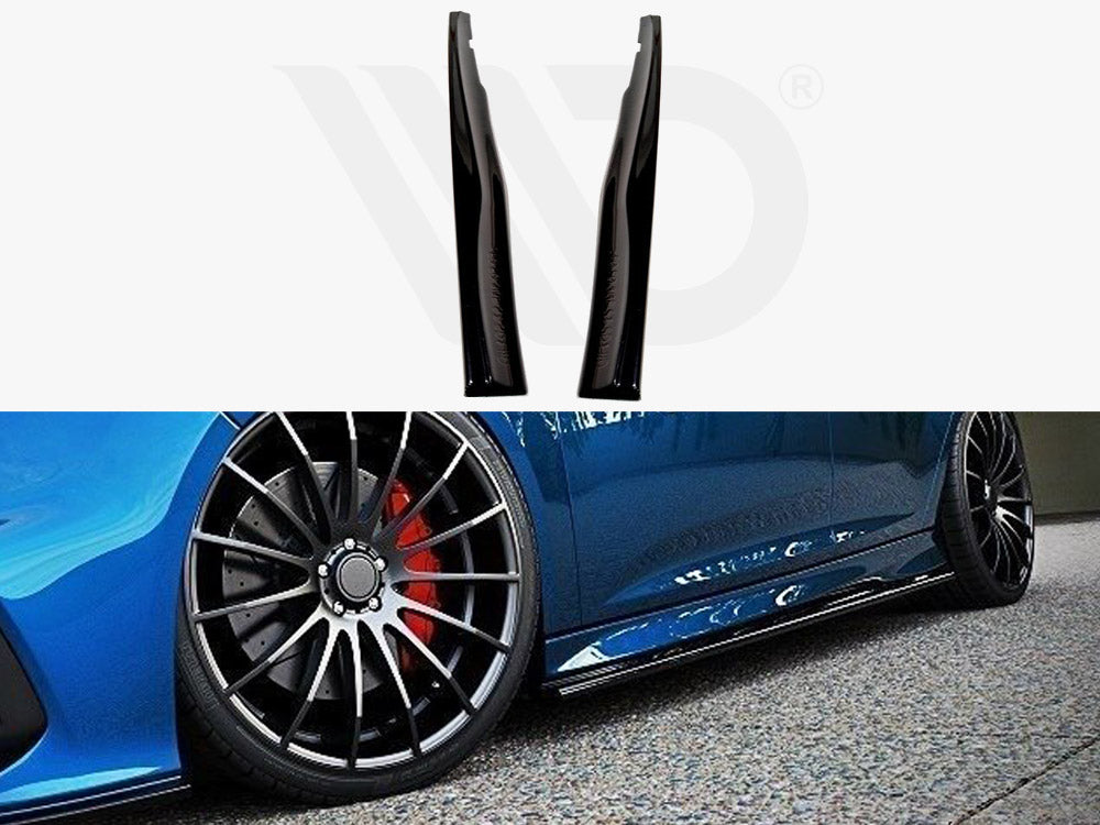 Side Skirts Diffusers Ford Focus Mk3 St Facelift - Wayside Performance 