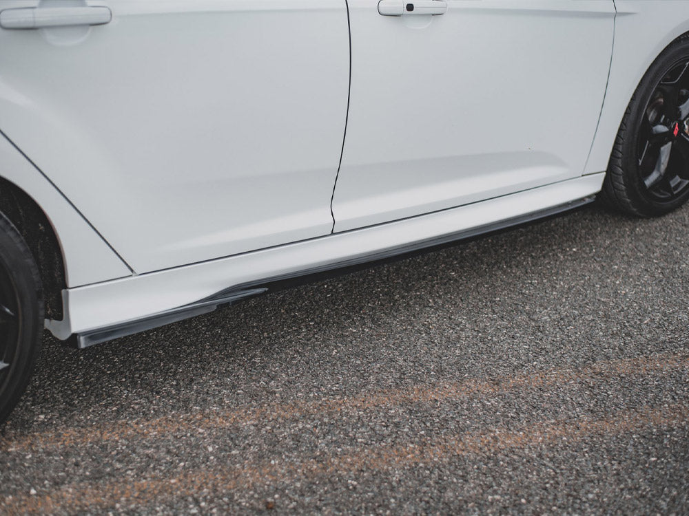 Side Skirts Diffusers V2 Ford Focus St & Rs Mk3 (2015-2018) - Wayside Performance