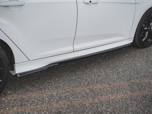 Side Skirts Diffusers V2 Ford Focus St & Rs Mk3 (2015-2018) - Wayside Performance