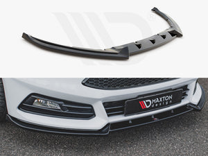 Front Splitter V4 Ford Focus St Mk3 Facelift (2015-2018) - Wayside Performance