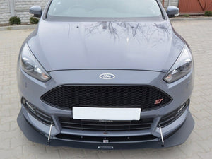 Front Racing Splitter V.3 Ford Focus 3 St (Facelift) - Wayside Performance